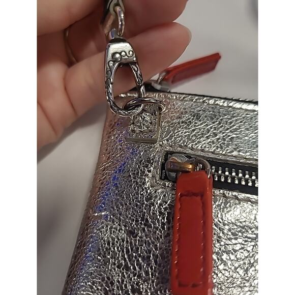 Brighton Crossbody Bag Leather Camera Strike A Pose Mini Card Detachable Strap - Picture 4 of 9